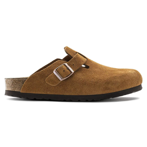 Sabot en cuir-Birkenstock semelle intérieure  douce et - médicale -Toutes les couleurs