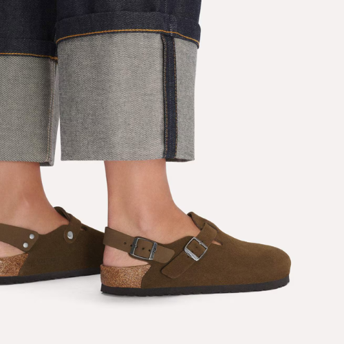 Sabot-en cuir - BLACKMODO - TOKIO - MARRON FOCE