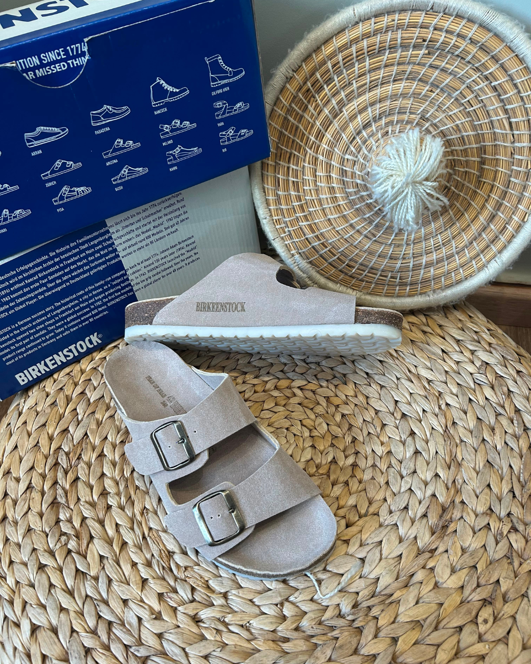 Sandale en cuir Maibulun - Taupe ++