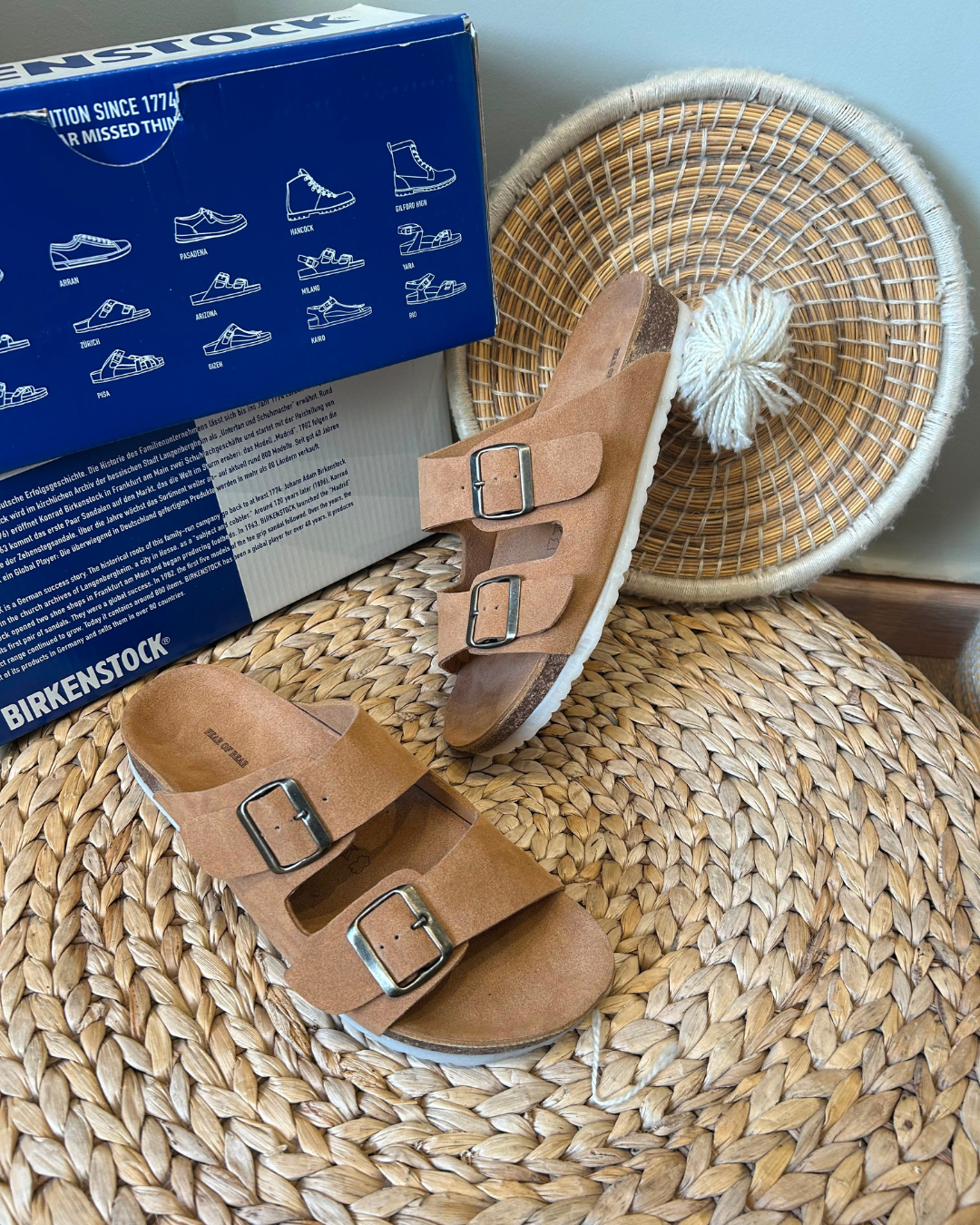 Sandale en cuir Maibulun - Marron Clair ++