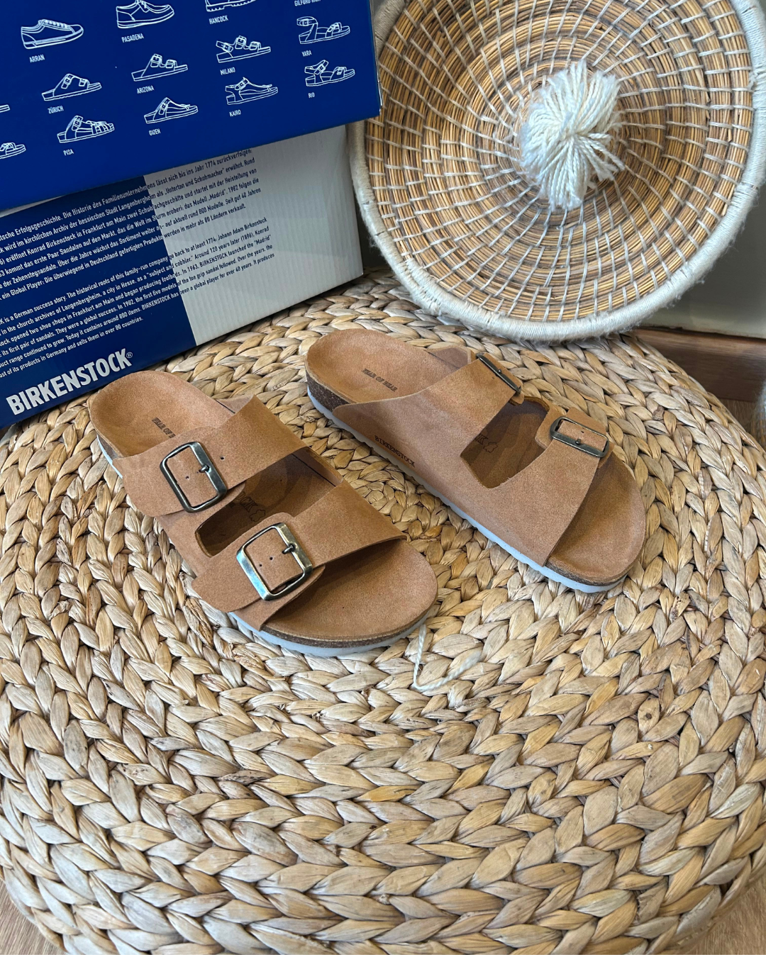 Sandale en cuir Maibulun - Marron Clair ++